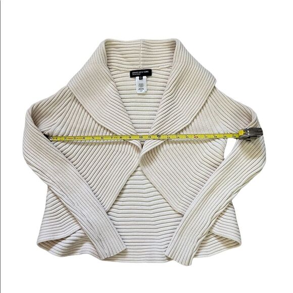 Jones New York Signature XL beige cardigan - Picture 4 of 7
